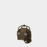 Sac Mini Circle - Osoi - Cuir - Marron