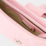 Sac Porté Épaule Brocle Small - Osoi - Coton - Rose