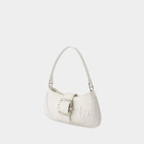 Sac Porté Épaule Brocle Small - Osoi - Coton - Blanc
