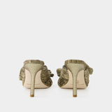 Sandales Claudia - Loeffler Randall - Cuir Synthétique - Gold
