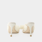 Sandales Claudia - Loeffler Randall - Cuir Synthétique - Pearl