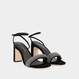 Sandales Shay - Loeffler Randall - Suède - Noir