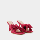 Sandales Claudia - Loeffler Randall - Cuir Synthétique - Fuchsia