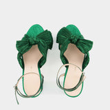 Sandales Natalia - Loeffler Randall - Cuir - Émeraude