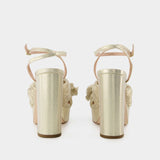 Sandales Natalia - Loeffler Randall - Cuir - Platinium