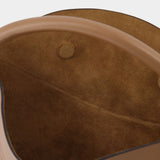 Sac Disc 30 en Cuir Beige