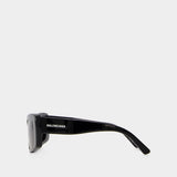Lunettes De Soleil - Balenciaga - Noir/Gris
