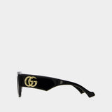 Lunettes De Soleil - Gucci - Noir/Gris