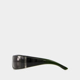 Lunettes De Soleil - Gucci - Vert/Gris