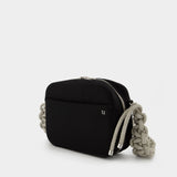 Sac À Bandoulière Xl Crystal Camera - Kara - Strass - Noir