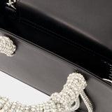 Sac Phone Cord Midi - Kara - Cuir - Noir