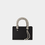 Sac Phone Cord Midi - Kara - Cuir - Noir