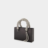 Sac Phone Cord Midi - Kara - Cuir - Noir
