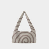 Sac Hobo Crystal Mesh - Kara - Laiton - Gris