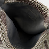Sac Hobo Crystal Mesh - Kara - Laiton - Gris