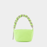 Sac Caméra Crystal Phone Cord - Kara - Cuir - Vert