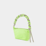 Sac Caméra Crystal Phone Cord - Kara - Cuir - Vert