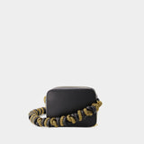 Sac Phone Cord - Kara - Cuir - Noir
