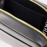 Sac Phone Cord - Kara - Cuir - Noir