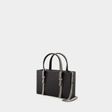Sac à main Bow Midi - Kara - Cuir - Noir