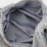 Sac Crystal Mesh Armpit - Kara - Polyster - Blue Pixel