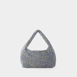 Sac Mini Crystal Mesh Armpit - Kara - Polyster - Blue Pixel