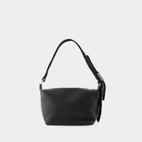 Sac Hobo Bow - Kara - Cuir - Noir