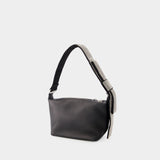 Sac Hobo Bow - Kara - Cuir - Noir