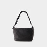 Sac Hobo Lattice XL - Kara - Cuir - Noir