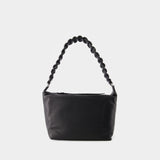 Sac Hobo Lattice XL - Kara - Cuir - Noir