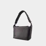 Sac Hobo Lattice XL - Kara - Cuir - Noir