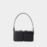 Sac Hobo Stacked - Kara - Cuir - Noir