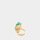 Bague Strawberry - Shourouk - Laiton - Multi
