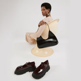 Boucles d'Oreilles Cœur en Argent