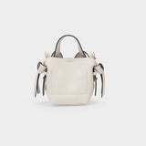 Sac À Bandoulière Musubi Micro - Acne Studios - Cuir - Blanc