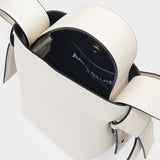 Sac À Bandoulière Musubi Micro - Acne Studios - Cuir - Blanc