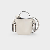 Sac À Bandoulière Musubi Micro - Acne Studios - Cuir - Blanc