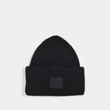 Bonnet - Acne Studios - Laine - Noir