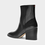 Bottines Leandra en Cuir Noir
