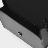 Sac Skull Mini en Cuir Noir