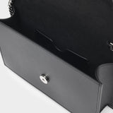 Sac Skull Mini en Cuir Noir