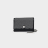 Sac Skull Mini en Cuir Noir