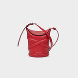 Sac The Curve en Cuir Rouge
