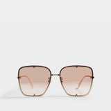Lunettes de Soleil en Injection Marron