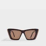 Lunettes de Soleil en Injection Noir