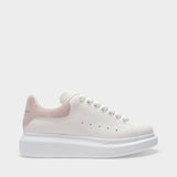 Sneakers Oversized - Alexander Mcqueen - Cuir - Blanc/Patchouli