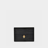Porte Carte - Alexander Mcqueen - Cuir - Noir