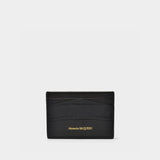 Porte Carte - Alexander Mcqueen - Cuir - Noir