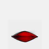 Porte-cartes en Cuir Noir