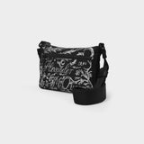 Sac Phone en Toile Noire